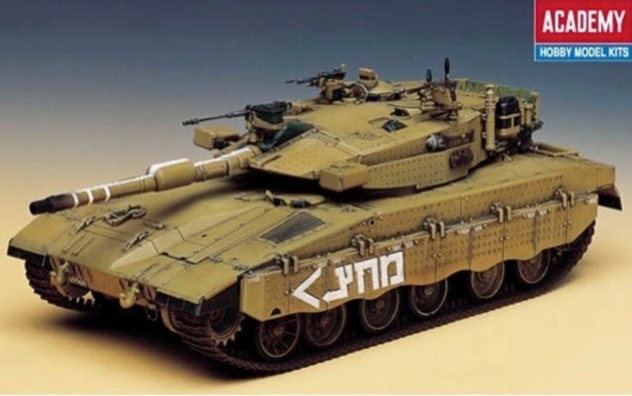Academy 1/35 Academy I.D.F. Main Battle Tank Merkava Mk III Plastic Model